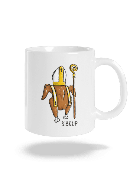 Biskup klasický hrnček White
