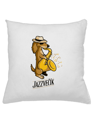 Jazzvečík vankúš White