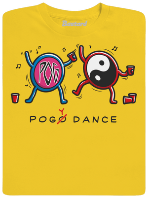Pogy dance pánske tričko Gold