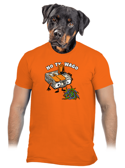 Wago svorka pánske tričko Orange