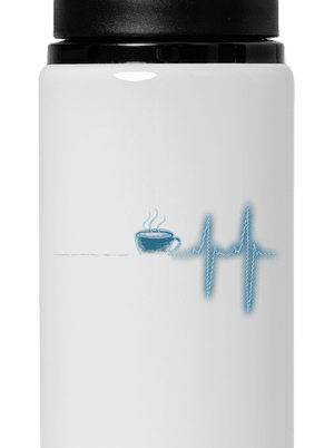 Coffee help flaša na vodu White