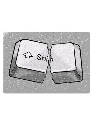 Shift puzzle White