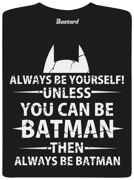 Batman detské tričko Black