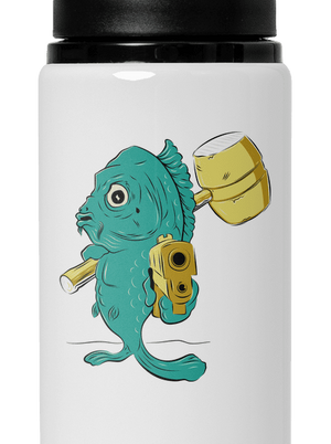 Posledná štedrovečerná flaša na vodu White