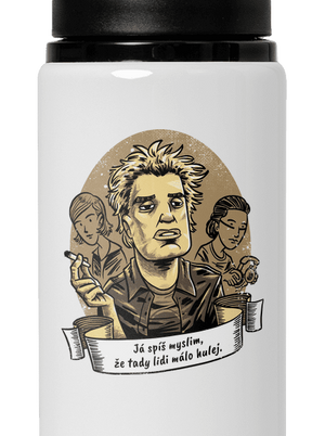 B14: Samotáři flaša na vodu White