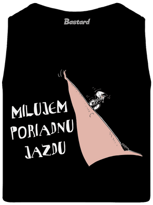 Milujem jazdu pánske tielko Black