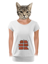 dámske tričko s lemom