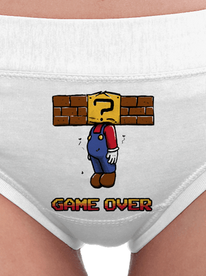 Game Over dámske nohavičky White