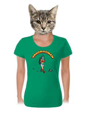 Vandrwoman dámske tričko Kelly Green Mal