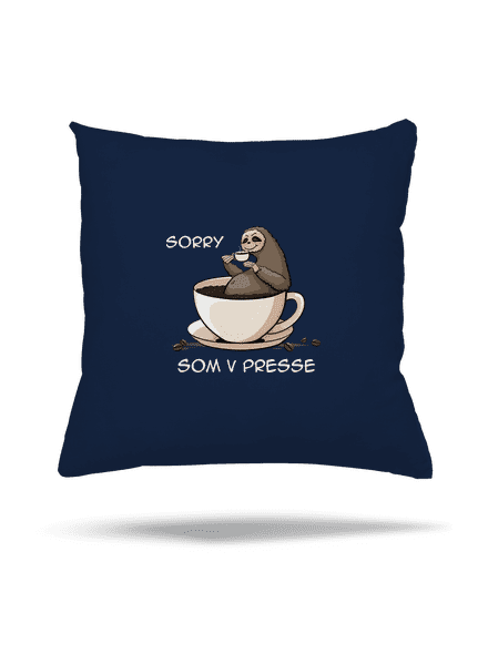 V presse vankúš Dark Navy