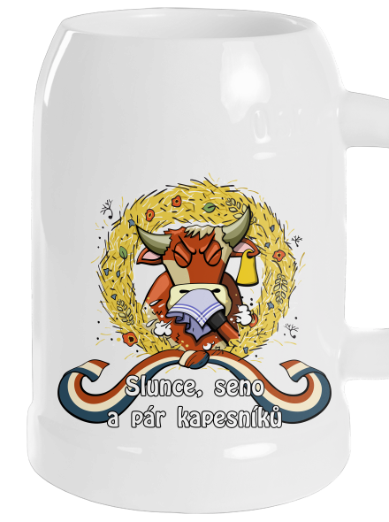 Slunce, seno a pár kapesníků polliter White