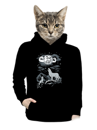 dámska mikina klokanka