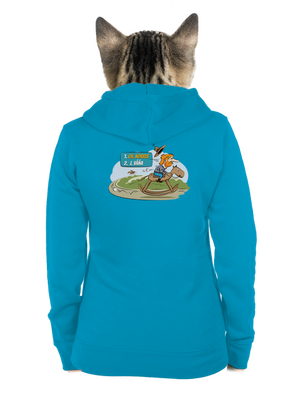dámska mikina na zips