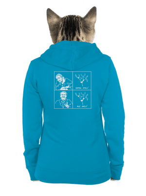 Cimrman: Copak jmelí dámska mikina na zips Blue Atol