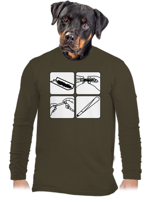 pánske dlhý rukáv