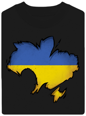 Ukrajina - Inside unisex mikina bez kapucne Black