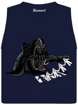 Klonovanie trooperov dámske tielko voľné Navy