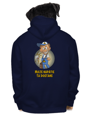 pánska mikina na zips