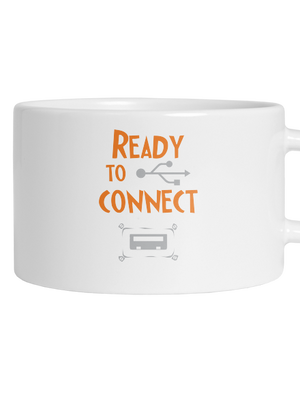 USB pripojenie hrnček makronka White