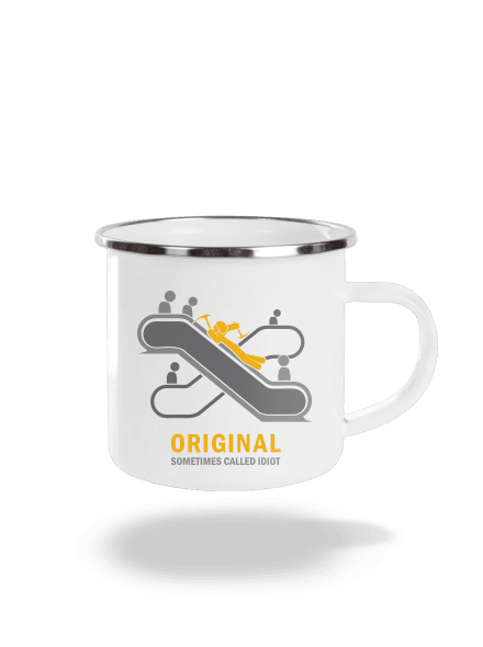 Originál plecháčik White