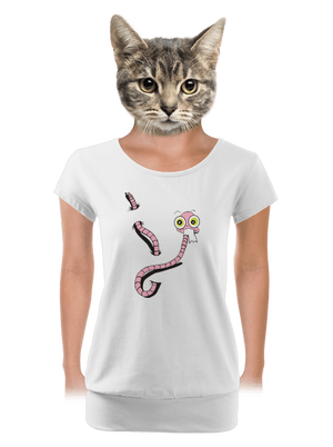 dámske tričko s lemom