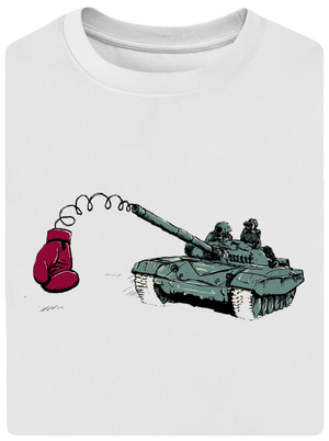 Tank unisex tričko oversized White