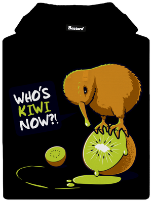 Kiwi pánska mikina klokanka Black