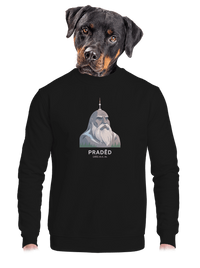 unisex mikina bez kapucne