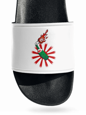 Kamikaze šľapky White