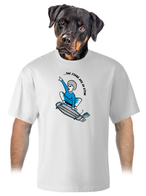 unisex tričko oversized