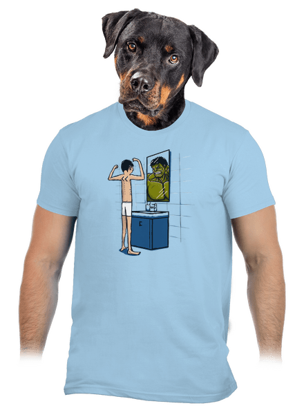 Hulk pánske tričko Sky Blue