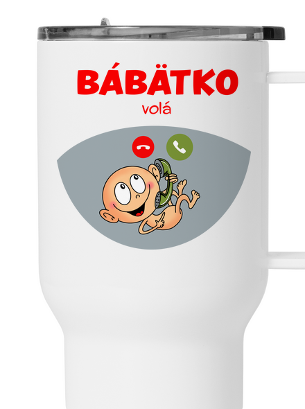 Bábätko volá termohrnček White