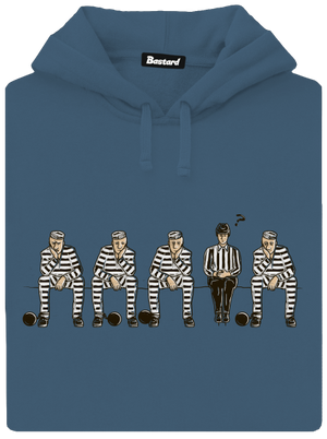 Nevinný dámska mikina klokanka Denim