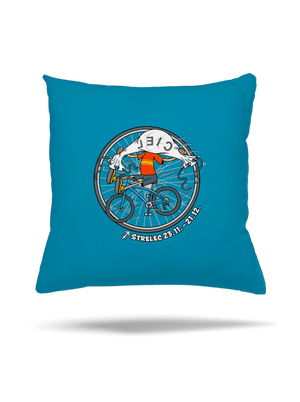 Cyklistický horoskop: Strelec vankúš Blue Turquoise