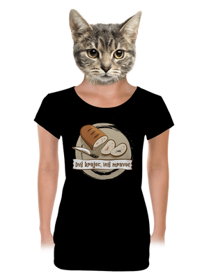 dámske tričko s lemom