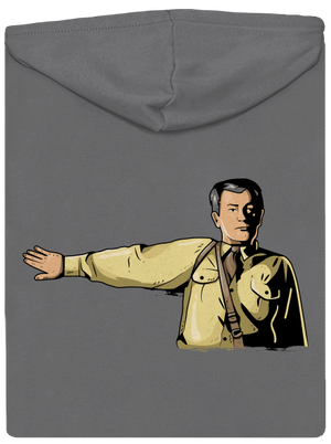 Volám sa dámska mikina na zips Steel Gray