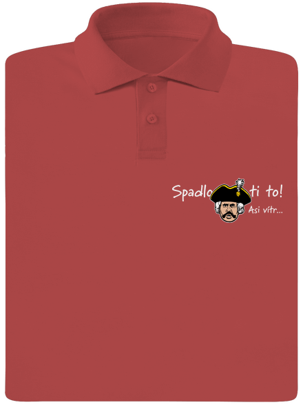 Spadlo ti to pánska polokošeľa Burgundy