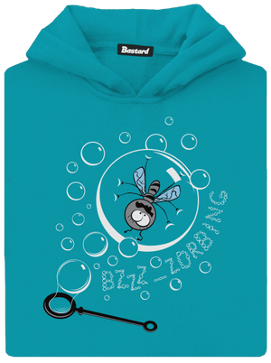 Zorbing detská mikina klokanka Hawaiian Blue