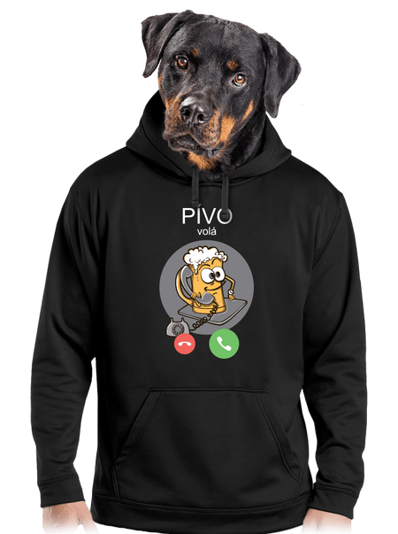 Pívo volá pánska mikina
