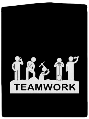 Flákači pánska mikina na zips Black