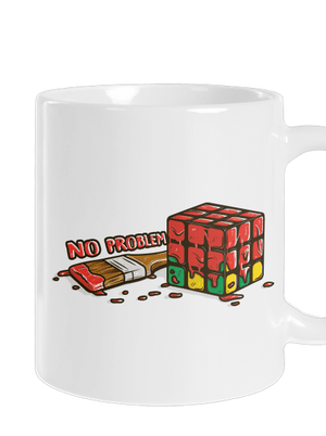No problem klasický hrnček White