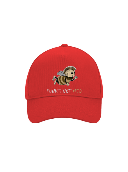 Punks Not Med šiltovka baseballka Classic Red