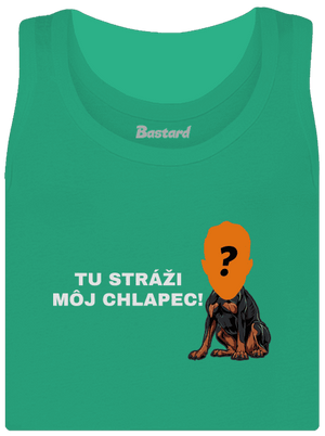 Tu strážim ja dámske tielko klasické Mint Mal