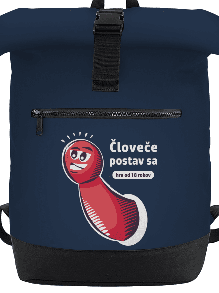 Človeče postav sa batoh French Navy