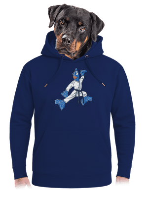 Bojovníčka unisex mikina premium Navy