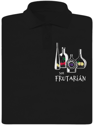 Frutarián pánska polokošeľa Black