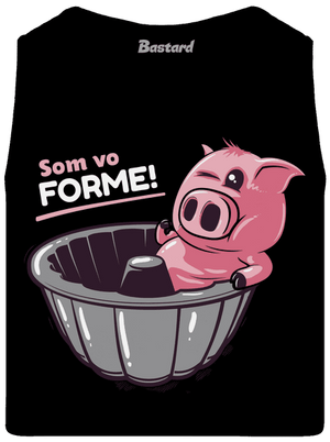 Vo forme pánske tielko Black