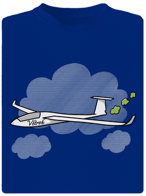 Větroň pánske športové tričko Royal Blue Mal