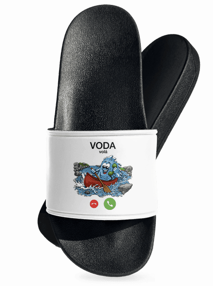 Voda volá šľapky White
