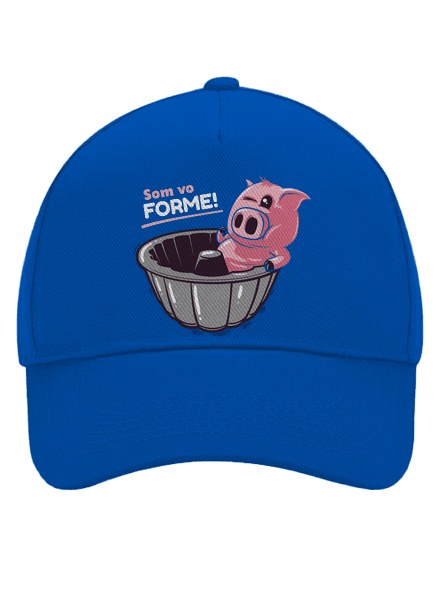 Vo forme šiltovka baseballka Bright Royal